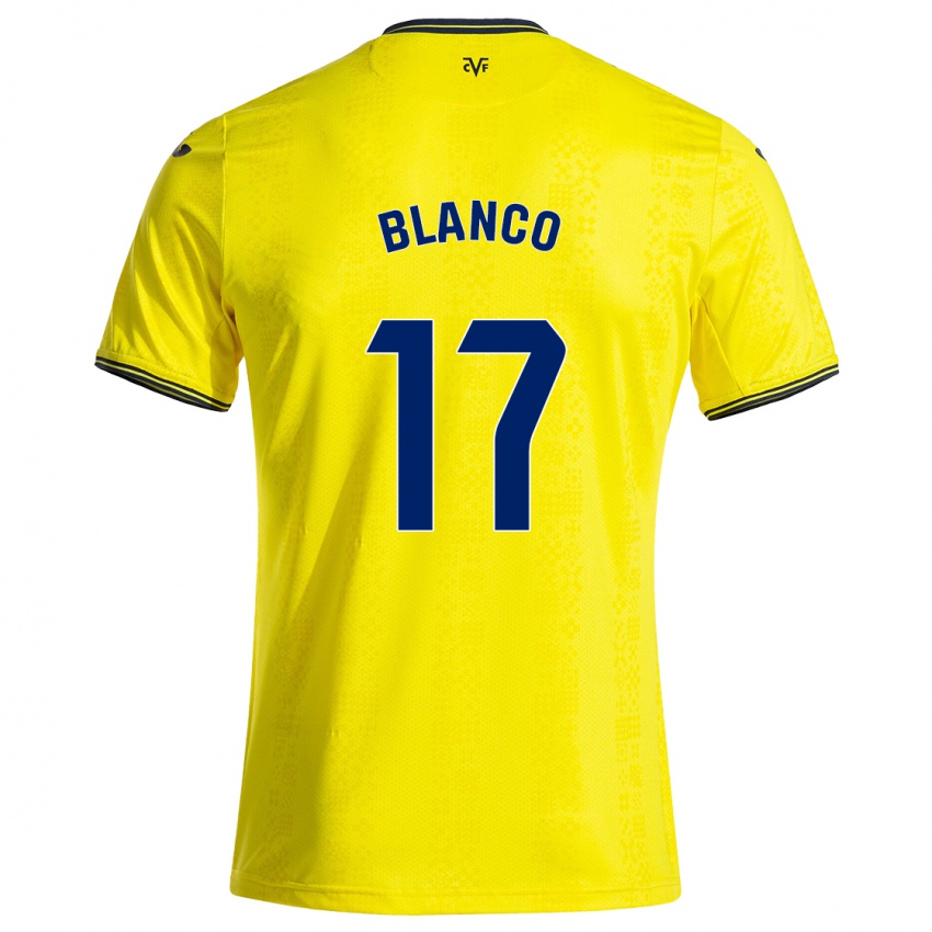 Niño Camiseta Fabio Blanco #17 Amarillo Negro 1ª Equipación 2024/25 La Camisa Argentina