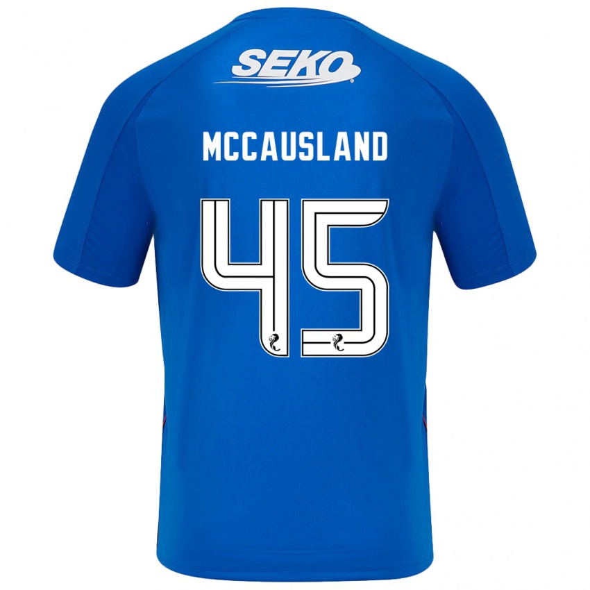 Niño Camiseta Ross Mccausland #45 Azul Oscuro 1ª Equipación 2024/25 La Camisa Argentina