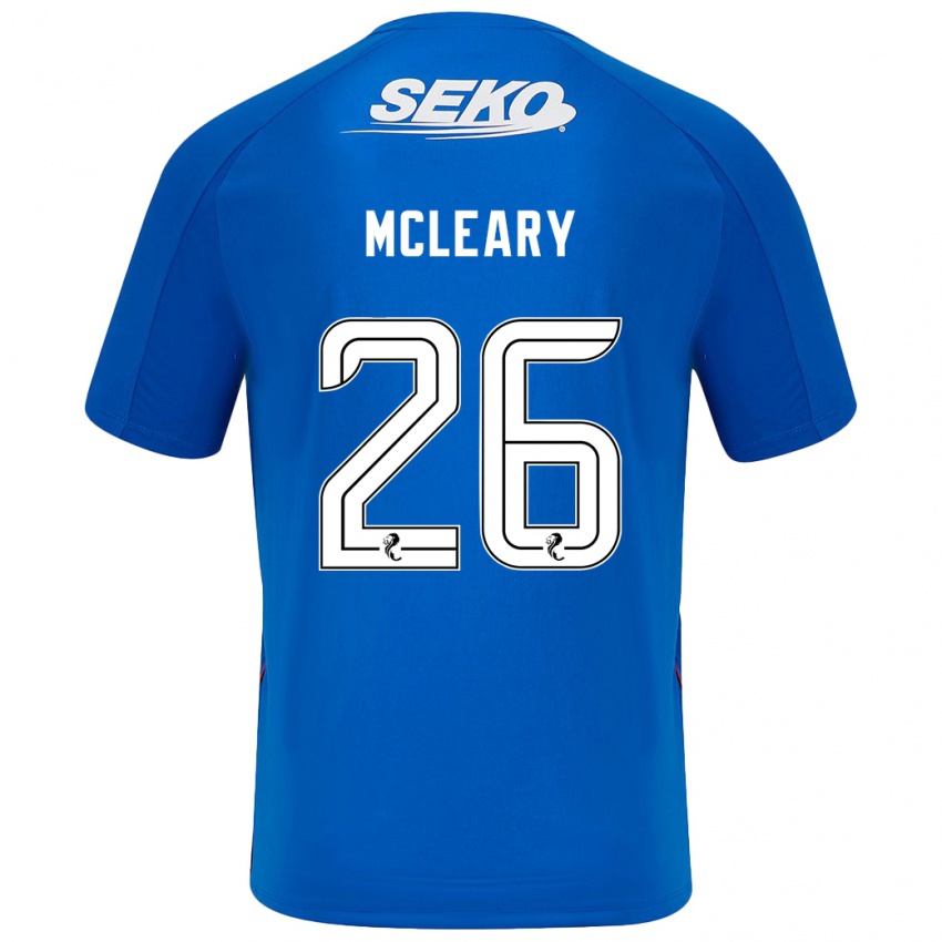 Niño Camiseta Jodi Mcleary #26 Azul Oscuro 1ª Equipación 2024/25 La Camisa Argentina