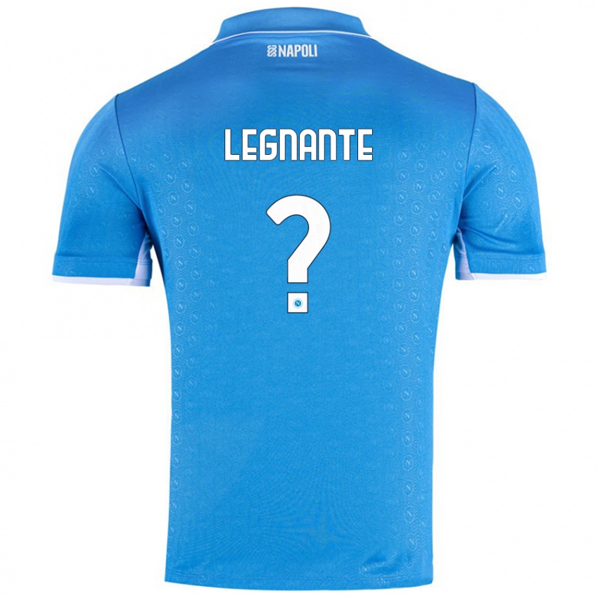 Niño Camiseta Manuel Legnante #0 Azul Cielo 1ª Equipación 2024/25 La Camisa Argentina