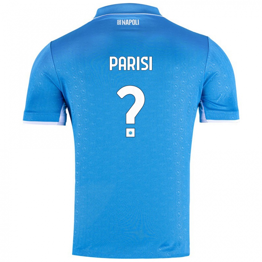 Niño Camiseta Matteo Parisi #0 Azul Cielo 1ª Equipación 2024/25 La Camisa Argentina