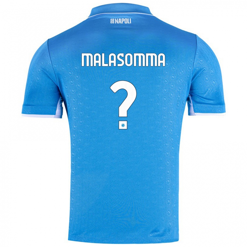 Niño Camiseta Matteo Malasomma #0 Azul Cielo 1ª Equipación 2024/25 La Camisa Argentina