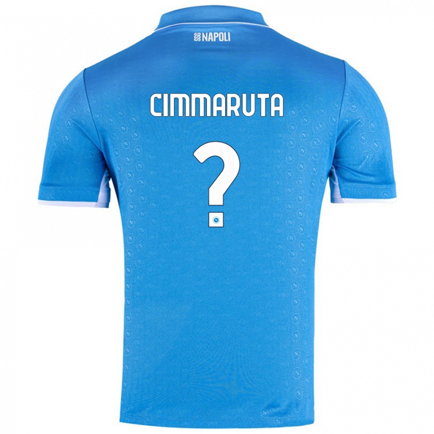 Niño Camiseta Antonio Cimmaruta #0 Azul Cielo 1ª Equipación 2024/25 La Camisa Argentina