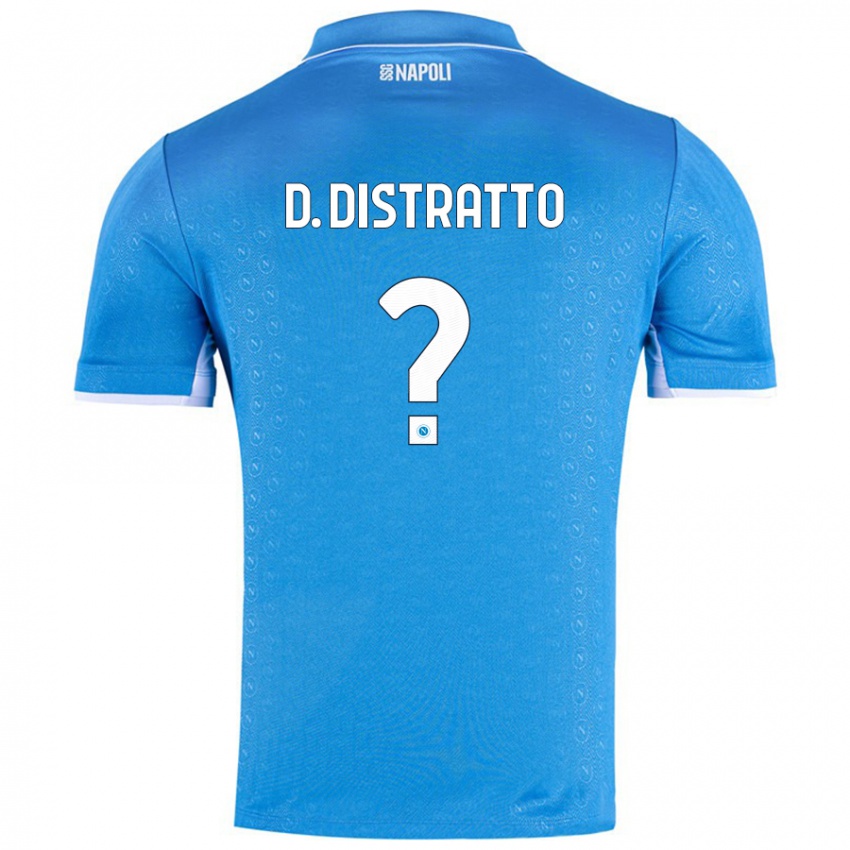 Niño Camiseta Donato Distratto #0 Azul Cielo 1ª Equipación 2024/25 La Camisa Argentina