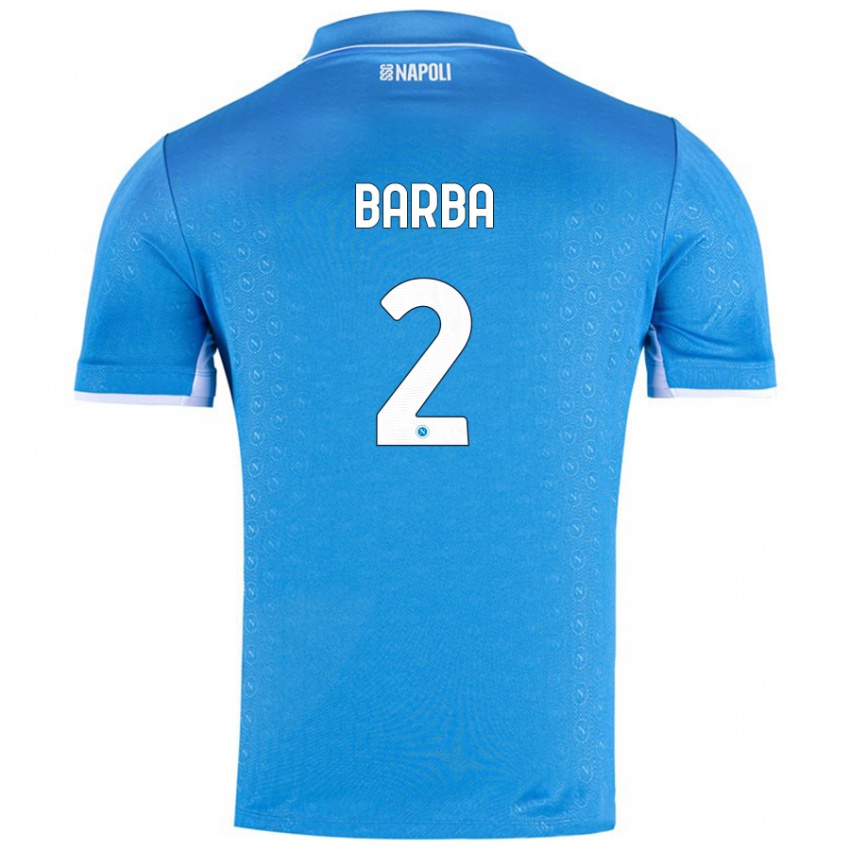 Niño Camiseta Benedetto Barba #2 Azul Cielo 1ª Equipación 2024/25 La Camisa Argentina