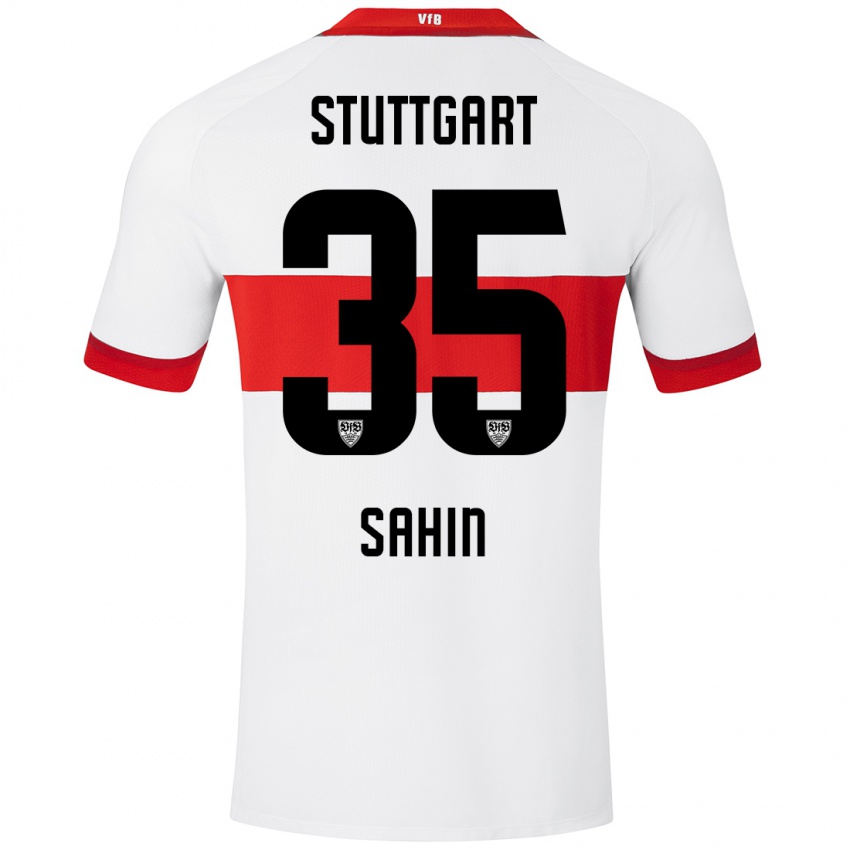 Niño Camiseta Mehmet Sahin #35 Blanco Rojo 1ª Equipación 2024/25 La Camisa Argentina