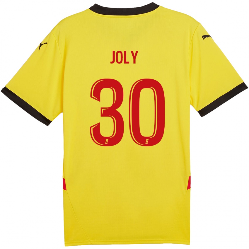 Niño Camiseta Blandine Joly #30 Amarillo Rojo 1ª Equipación 2024/25 La Camisa Argentina