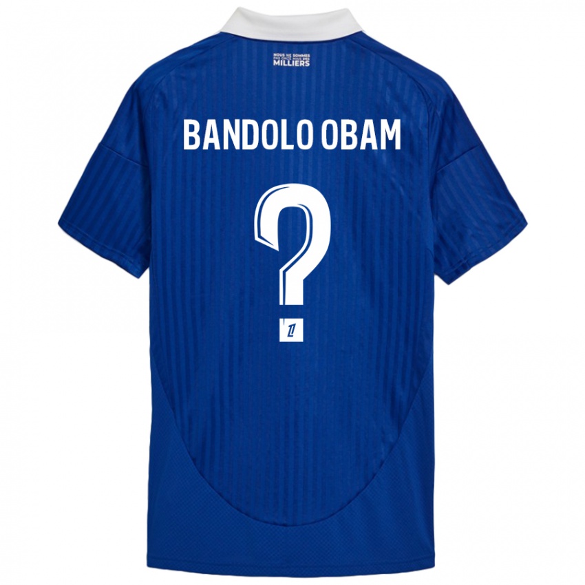 Niño Camiseta Randy Bandolo Obam #0 Azul Blanco 1ª Equipación 2024/25 La Camisa Argentina