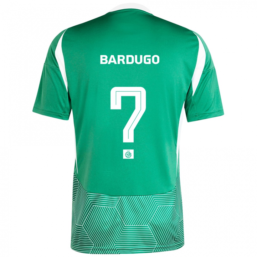 Niño Camiseta Ariel Bardugo #0 Verde Blanco 1ª Equipación 2024/25 La Camisa Argentina