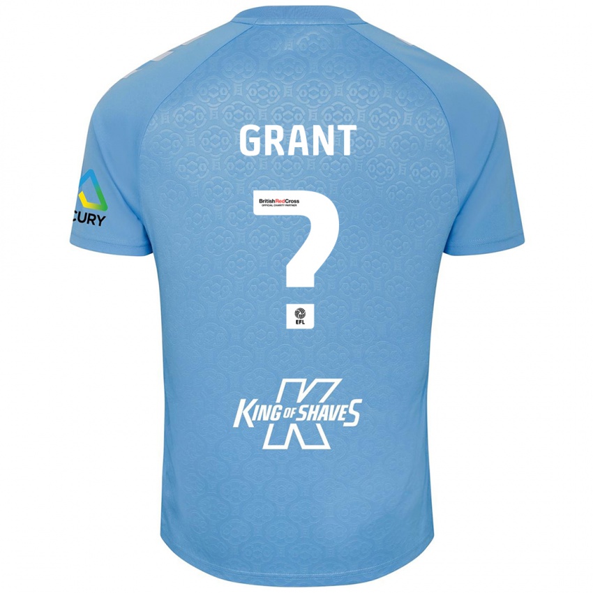 Niño Camiseta Rio Grant #0 Azul Blanco 1ª Equipación 2024/25 La Camisa Argentina