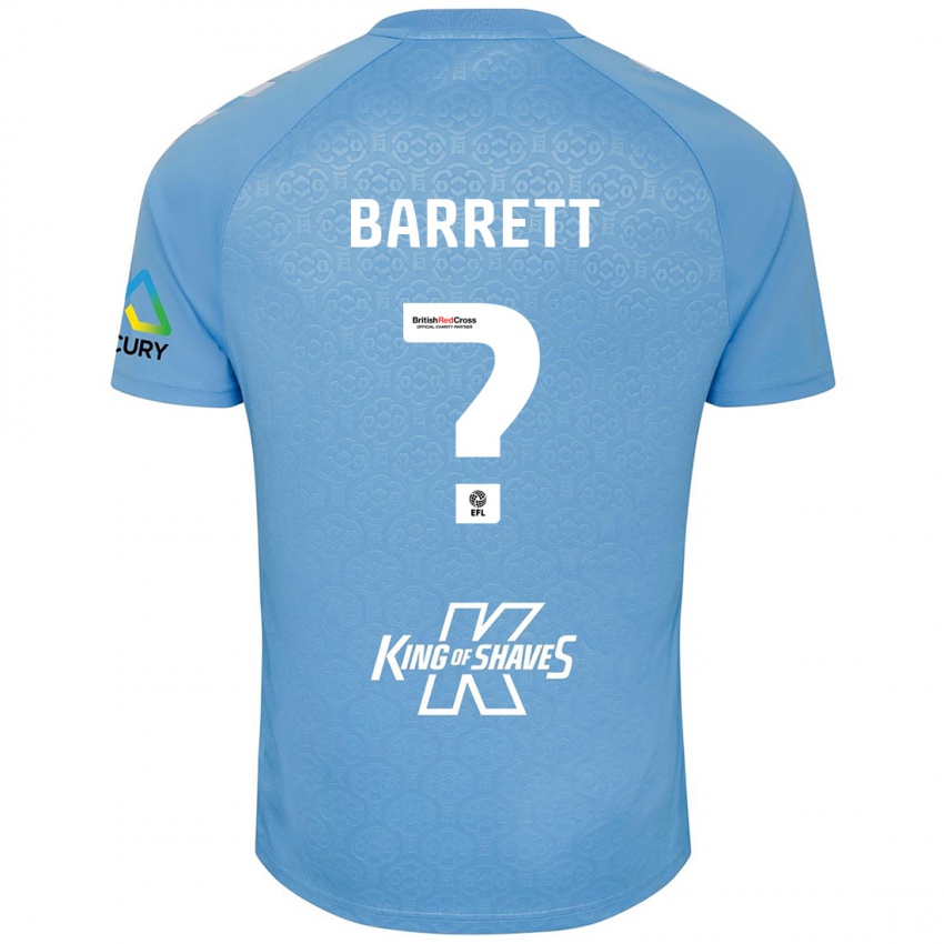 Niño Camiseta Marlow Barrett #0 Azul Blanco 1ª Equipación 2024/25 La Camisa Argentina