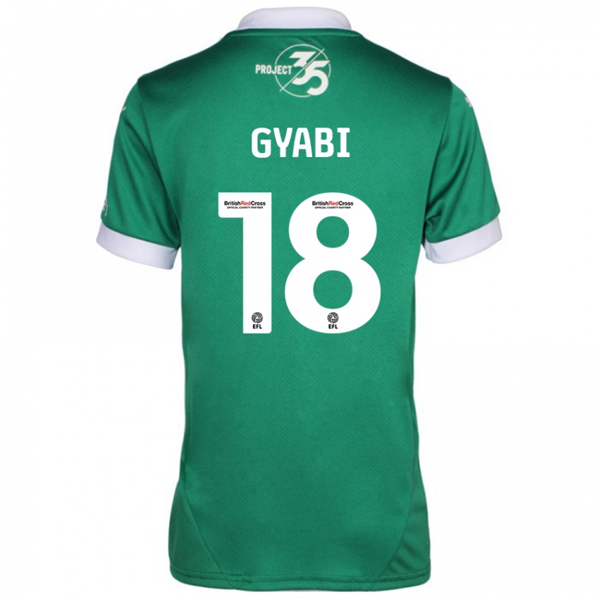 Niño Camiseta Darko Gyabi #18 Verde Blanco 1ª Equipación 2024/25 La Camisa Argentina