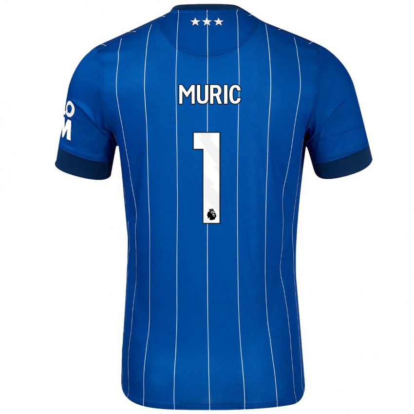 Niño Camiseta Arijanet Muric #1 Azul Marino 1ª Equipación 2024/25 La Camisa Argentina