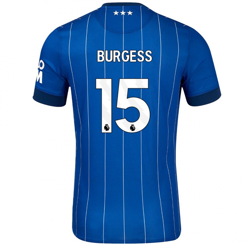 Niño Camiseta Cameron Burgess #15 Azul Marino 1ª Equipación 2024/25 La Camisa Argentina