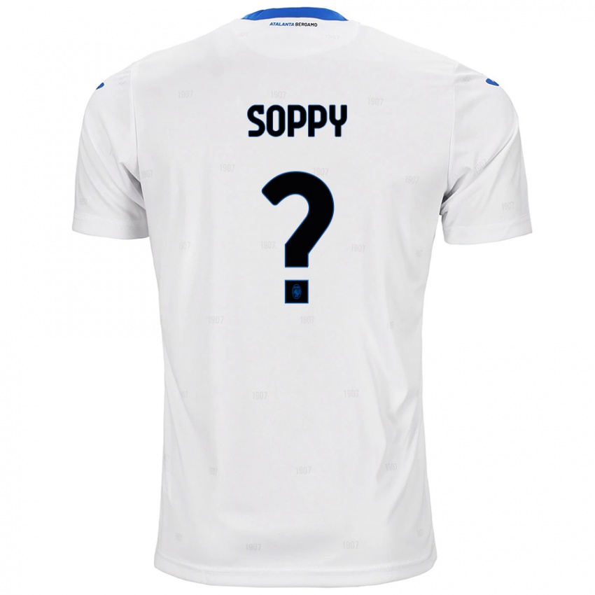 Niño Camiseta Brandon Soppy #0 Blanco 2ª Equipación 2024/25 La Camisa Argentina