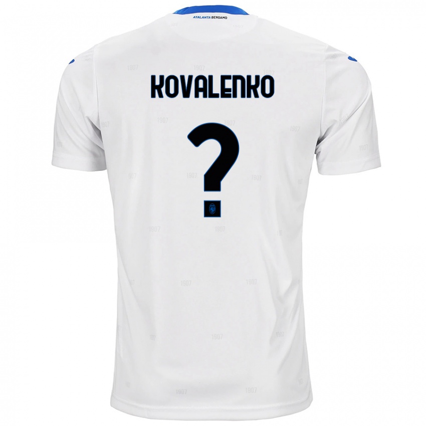 Niño Camiseta Viktor Kovalenko #0 Blanco 2ª Equipación 2024/25 La Camisa Argentina