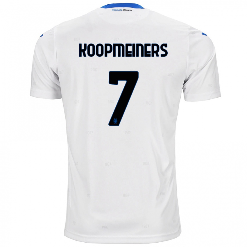 Niño Camiseta Teun Koopmeiners #7 Blanco 2ª Equipación 2024/25 La Camisa Argentina