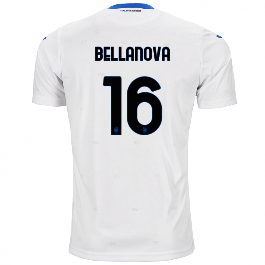 Niño Camiseta Raoul Bellanova #16 Blanco 2ª Equipación 2024/25 La Camisa Argentina