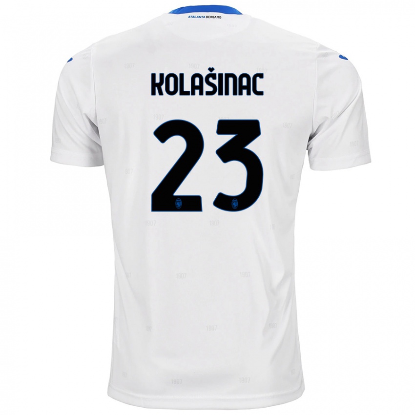 Niño Camiseta Sead Kolasinac #23 Blanco 2ª Equipación 2024/25 La Camisa Argentina