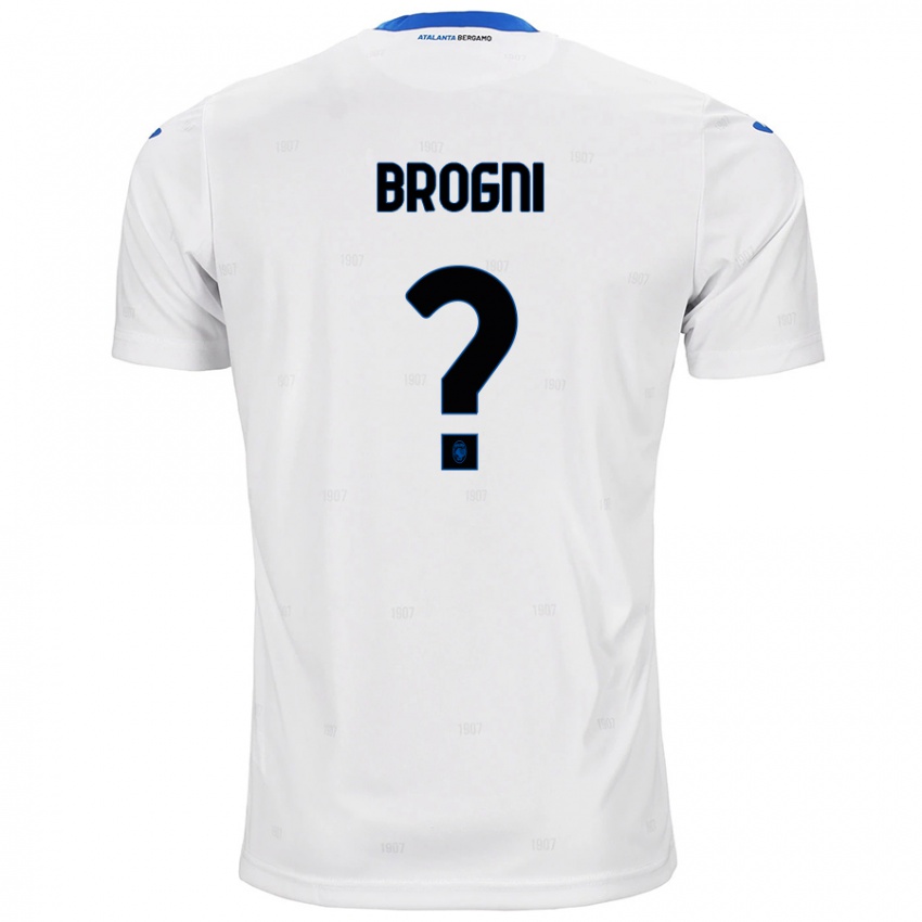 Niño Camiseta Giorgio Brogni #0 Blanco 2ª Equipación 2024/25 La Camisa Argentina