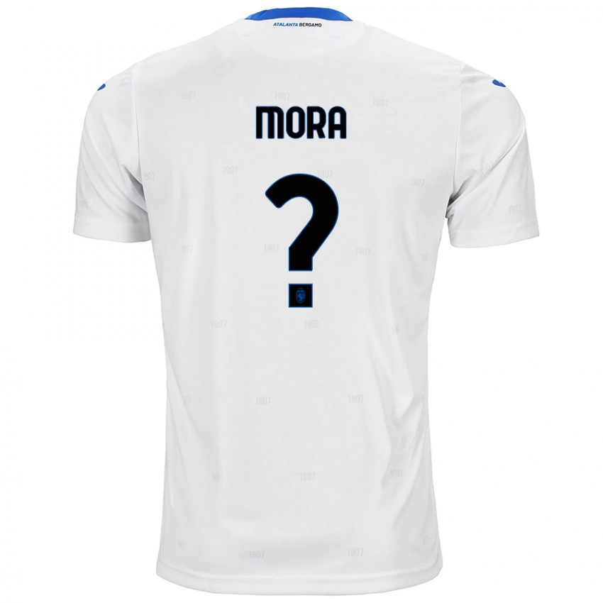 Niño Camiseta Christian Mora #0 Blanco 2ª Equipación 2024/25 La Camisa Argentina