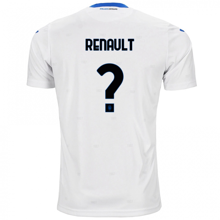 Niño Camiseta Guillaume Renault #0 Blanco 2ª Equipación 2024/25 La Camisa Argentina