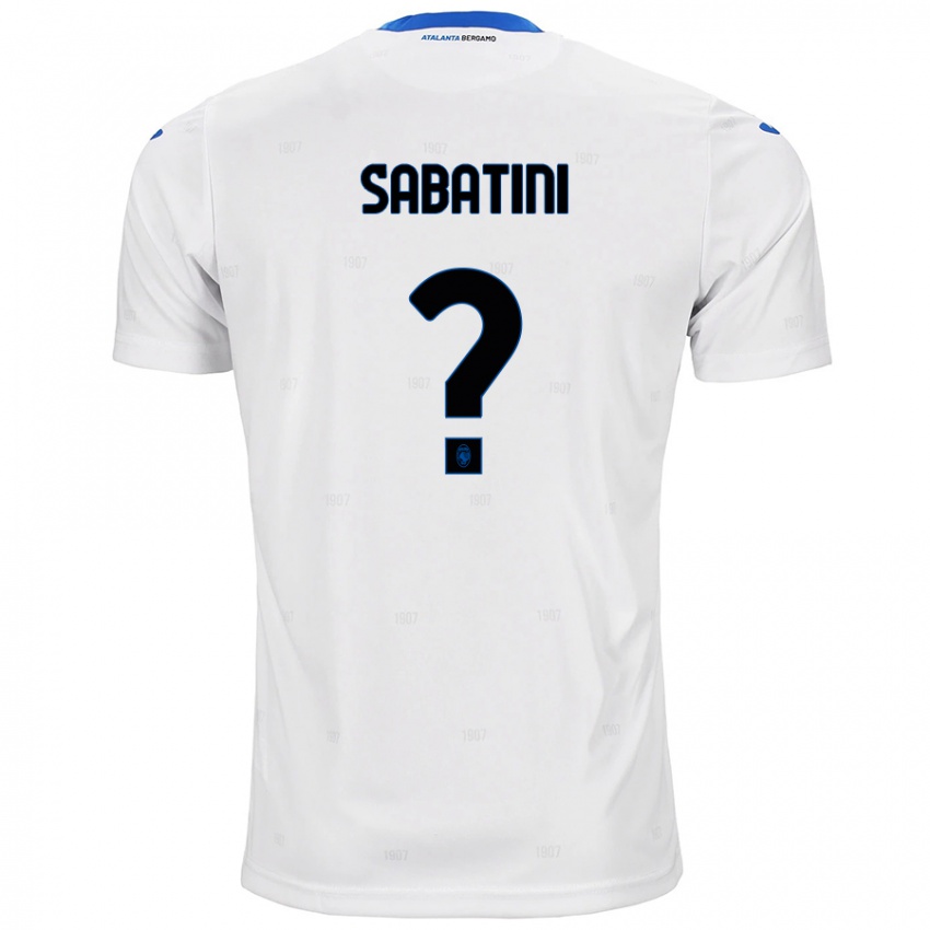 Niño Camiseta Carlo Sabatini #0 Blanco 2ª Equipación 2024/25 La Camisa Argentina