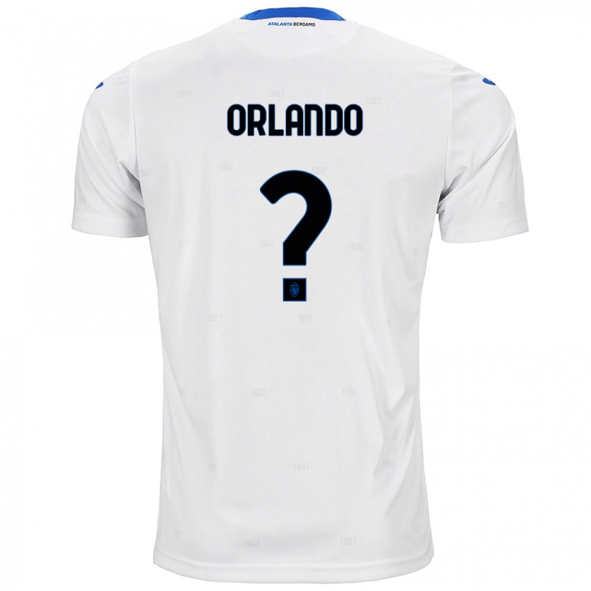 Niño Camiseta Daniele Orlando #0 Blanco 2ª Equipación 2024/25 La Camisa Argentina