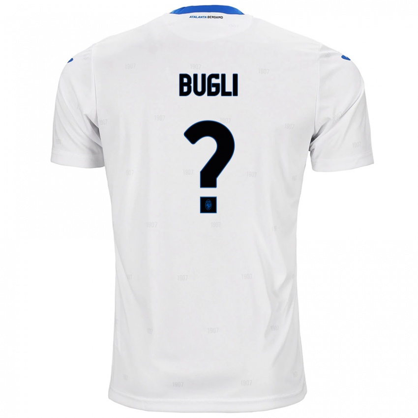 Niño Camiseta Gabriel Bugli #0 Blanco 2ª Equipación 2024/25 La Camisa Argentina