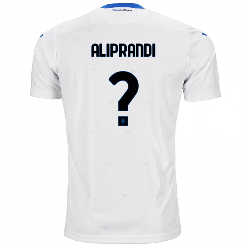 Niño Camiseta Mattia Aliprandi #0 Blanco 2ª Equipación 2024/25 La Camisa Argentina