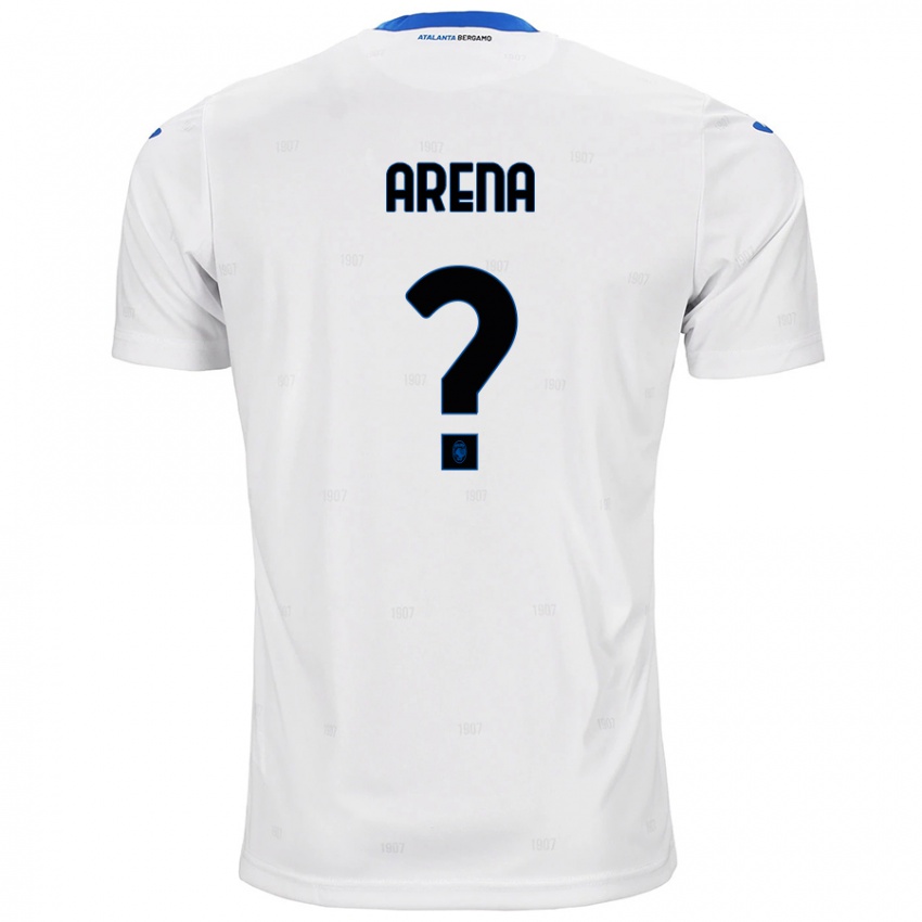 Niño Camiseta Federico Arena #0 Blanco 2ª Equipación 2024/25 La Camisa Argentina