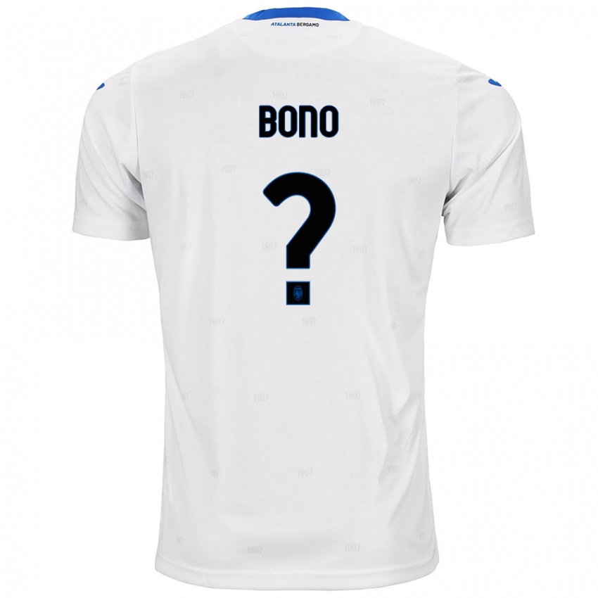 Niño Camiseta Davide Bono #0 Blanco 2ª Equipación 2024/25 La Camisa Argentina