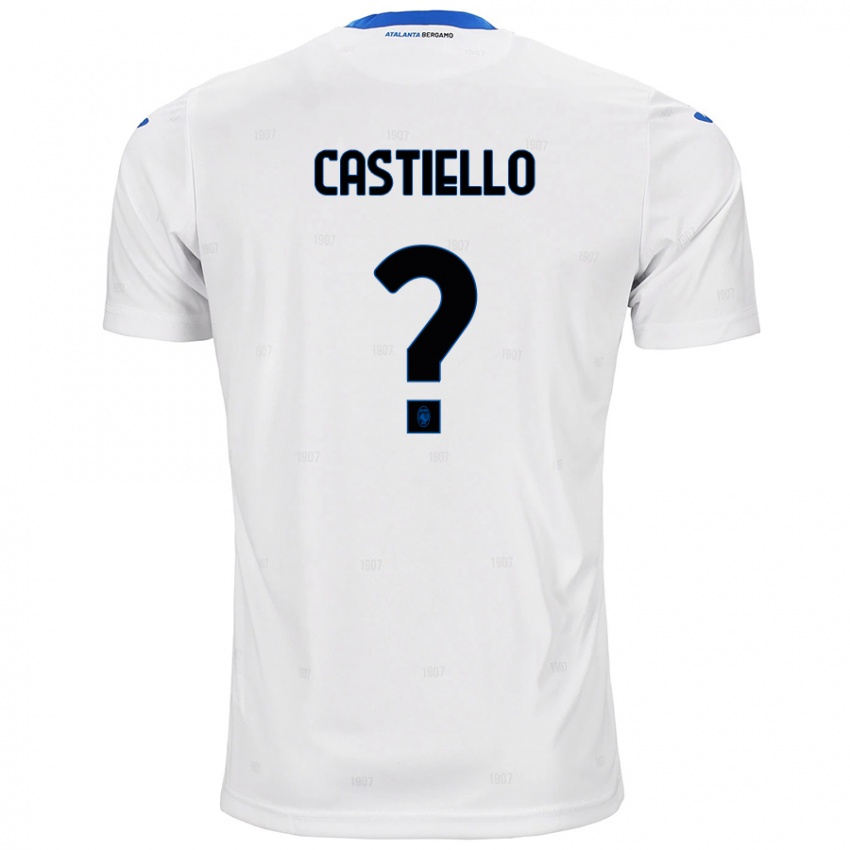 Niño Camiseta Alex Castiello #0 Blanco 2ª Equipación 2024/25 La Camisa Argentina