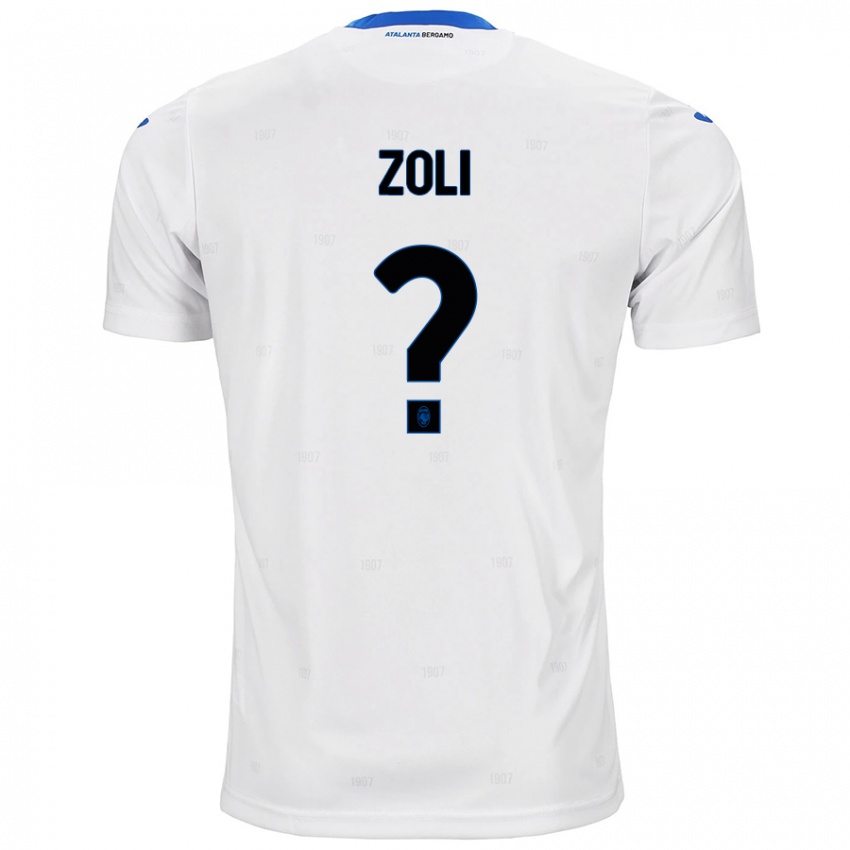 Niño Camiseta Jacopo Zoli #0 Blanco 2ª Equipación 2024/25 La Camisa Argentina