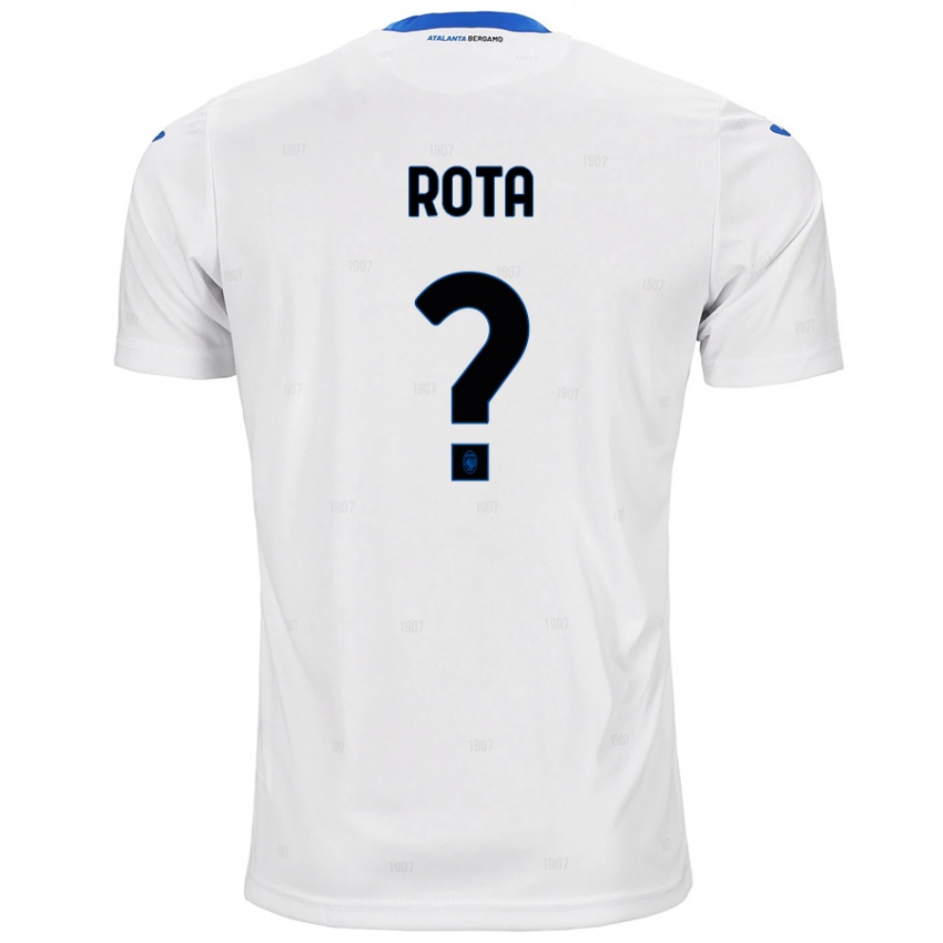 Niño Camiseta Nicolò Rota #0 Blanco 2ª Equipación 2024/25 La Camisa Argentina