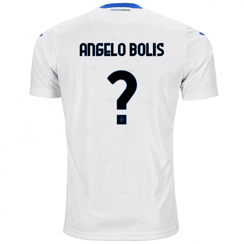 Niño Camiseta Tommaso Angelo Bolis #0 Blanco 2ª Equipación 2024/25 La Camisa Argentina