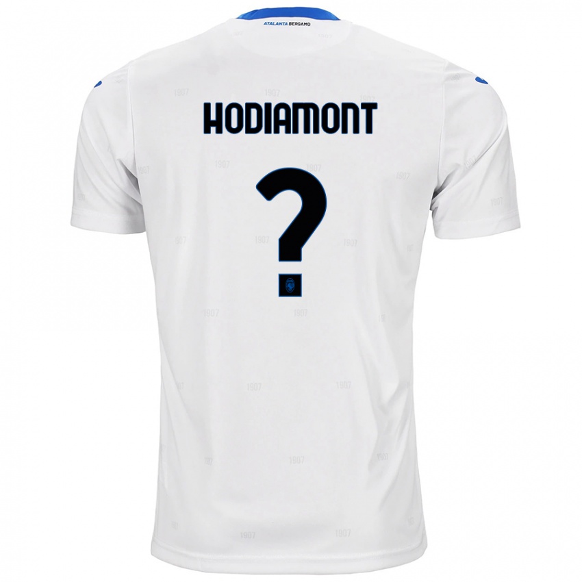 Niño Camiseta Lyam Hodiamont #0 Blanco 2ª Equipación 2024/25 La Camisa Argentina