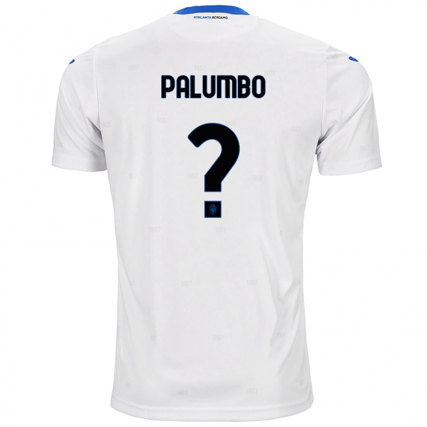 Niño Camiseta Stefano Palumbo #0 Blanco 2ª Equipación 2024/25 La Camisa Argentina