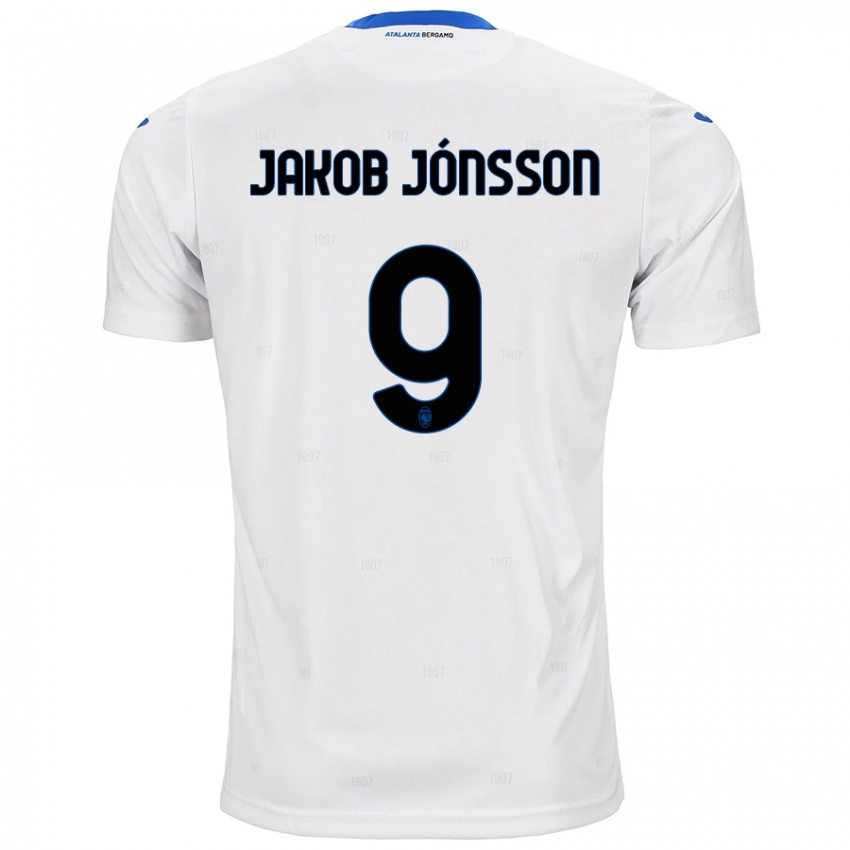 Niño Camiseta Birkir Jakob Jónsson #9 Blanco 2ª Equipación 2024/25 La Camisa Argentina