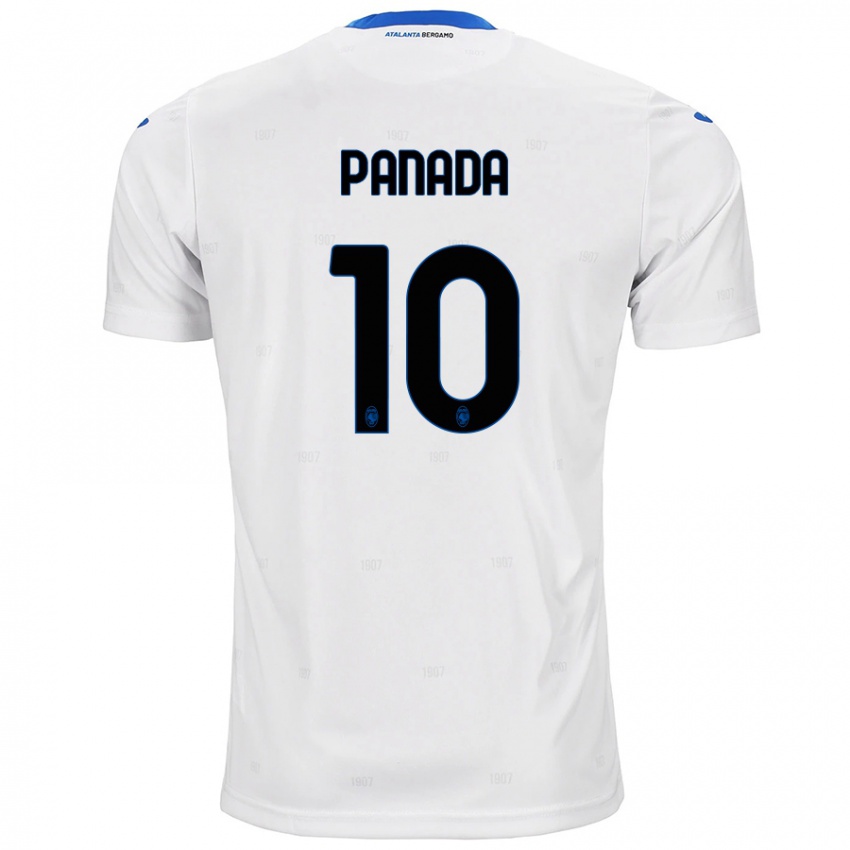 Niño Camiseta Simone Panada #10 Blanco 2ª Equipación 2024/25 La Camisa Argentina