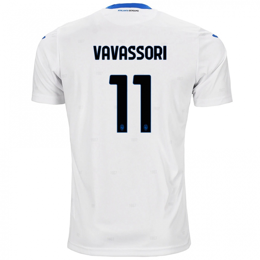 Niño Camiseta Dominic Vavassori #11 Blanco 2ª Equipación 2024/25 La Camisa Argentina