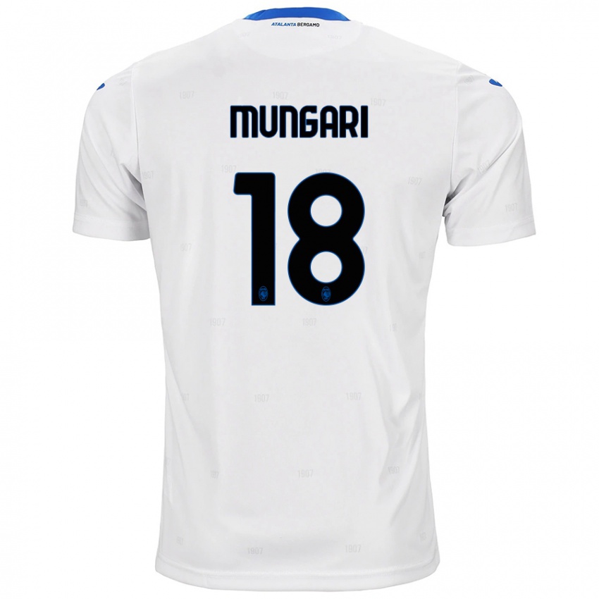 Niño Camiseta Giuseppe Mungari #18 Blanco 2ª Equipación 2024/25 La Camisa Argentina