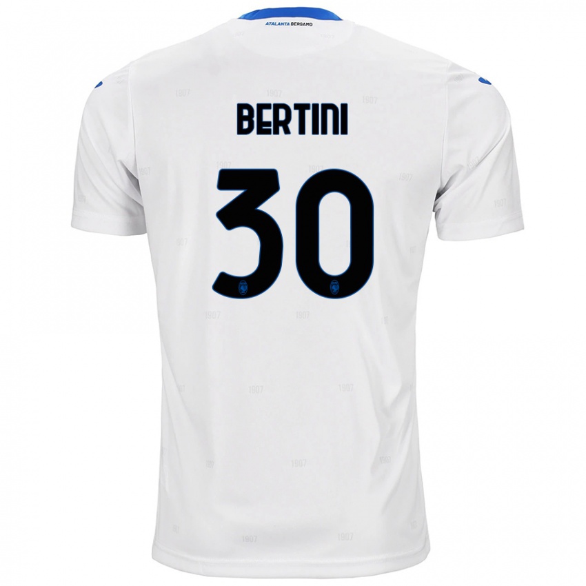 Niño Camiseta Tommaso Bertini #30 Blanco 2ª Equipación 2024/25 La Camisa Argentina