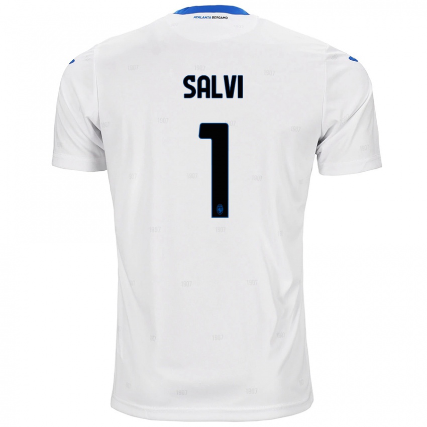 Niño Camiseta Margherita Salvi #1 Blanco 2ª Equipación 2024/25 La Camisa Argentina