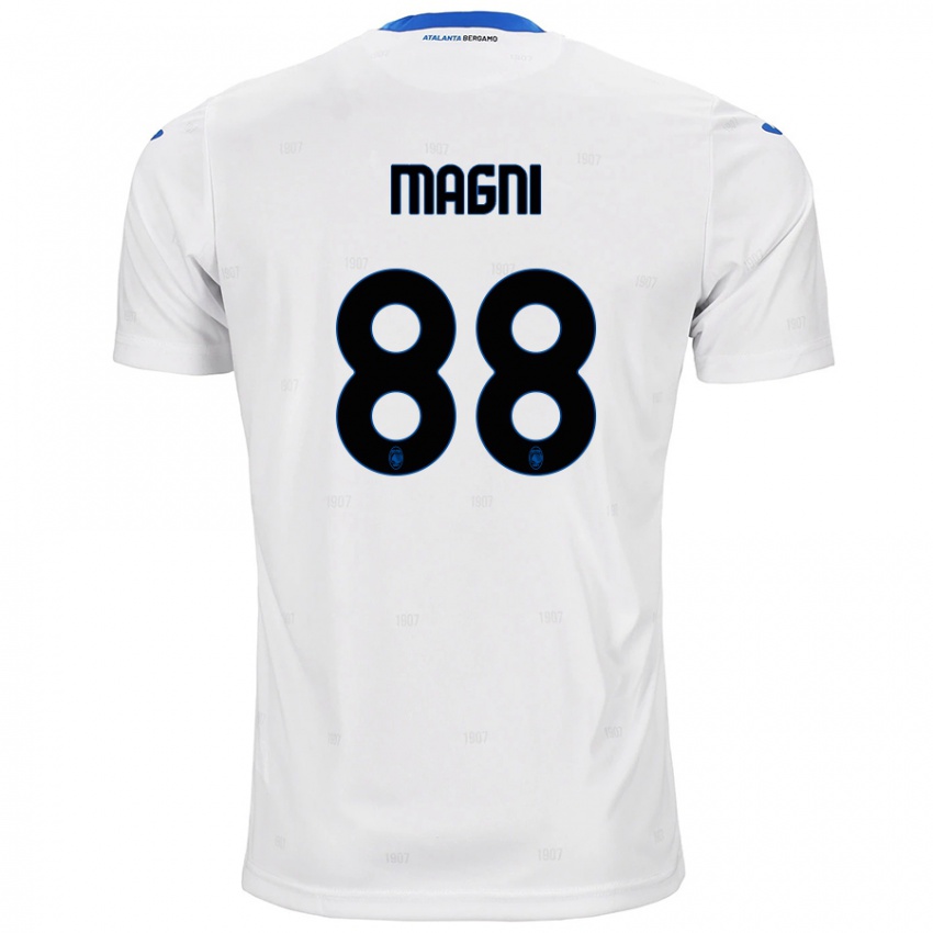 Niño Camiseta Gloria Magni #88 Blanco 2ª Equipación 2024/25 La Camisa Argentina