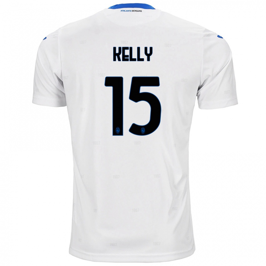 Niño Camiseta Maegan Kelly #15 Blanco 2ª Equipación 2024/25 La Camisa Argentina