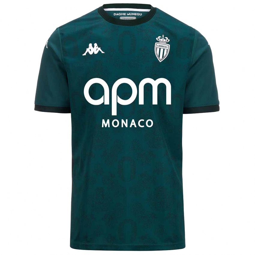 Niño Camiseta Diego Mamoum #0 Verde Oscuro 2ª Equipación 2024/25 La Camisa Argentina