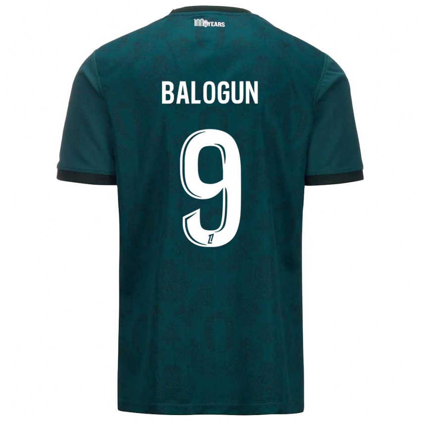 Niño Camiseta Folarin Balogun #9 Verde Oscuro 2ª Equipación 2024/25 La Camisa Argentina