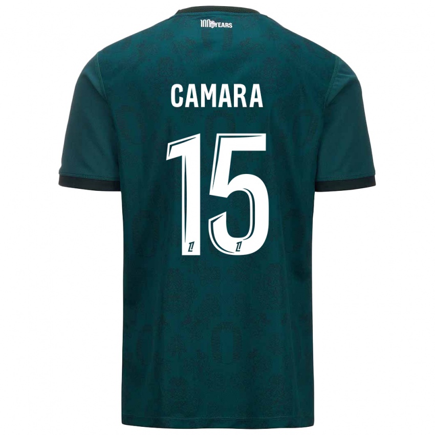 Niño Camiseta Lamine Camara #15 Verde Oscuro 2ª Equipación 2024/25 La Camisa Argentina