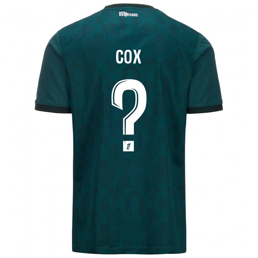 Niño Camiseta Matthew Cox #0 Verde Oscuro 2ª Equipación 2024/25 La Camisa Argentina